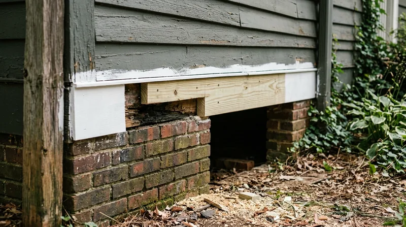 Wood Rot & Dry Rot Repair Winston-Salem