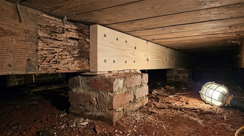 Floor Joist & Subfloor Repair Winston-Salem